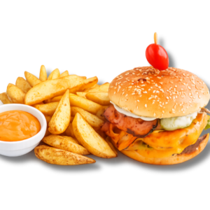 Meniu Dublu Cheeseburger